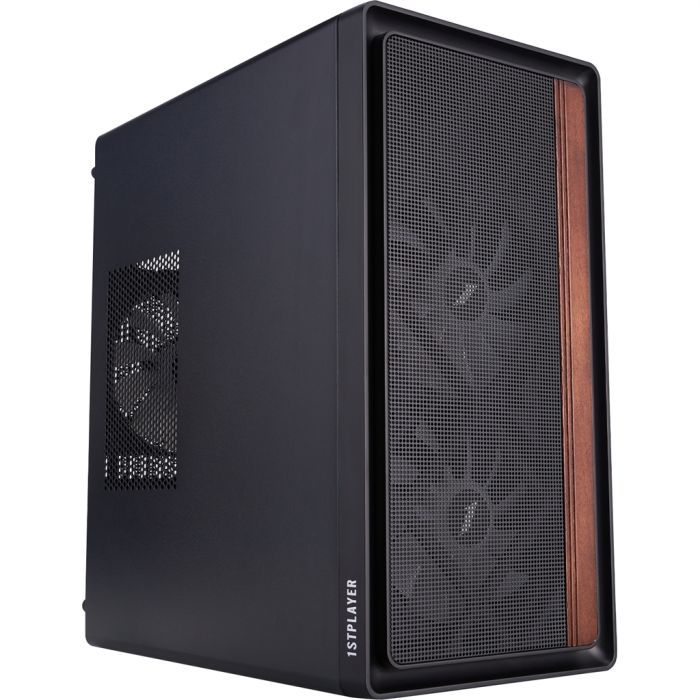Корпус для ПК 1stPlayer WD1-BK-3F1 изображение 6