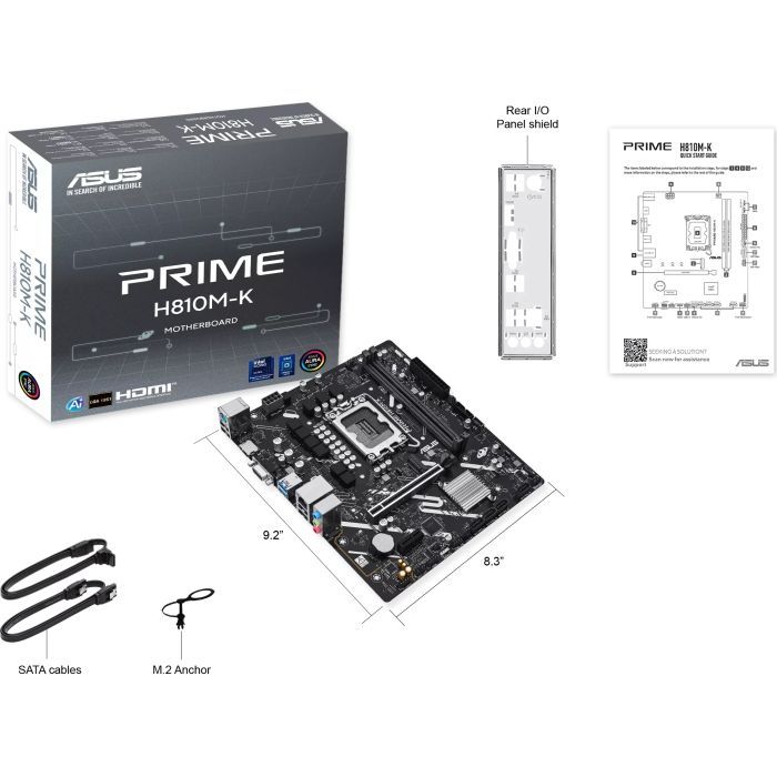 Материнская плата ASUS PRIME H810M-K изображение 8