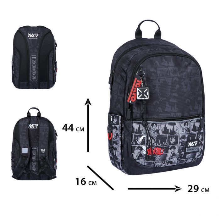 Рюкзак школьный Yes Tokyo TS-113L (550364) изображение 3