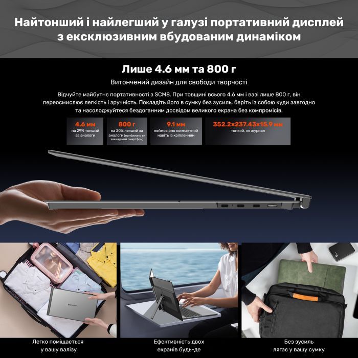 Монитор Blackview Single Screen 15.3inch (BVSCM8) изображение 11