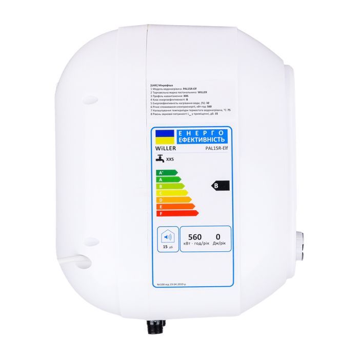 Бойлер Willer PAL15R-Elf зображення 5