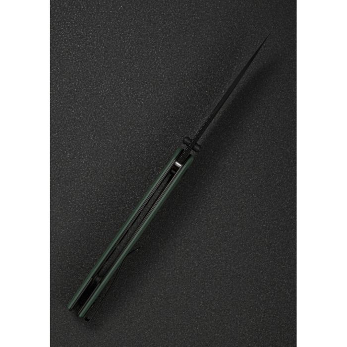 Нож Sencut Vornix, Green G10, Black Stonewash (S25038-1) изображение 11