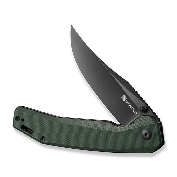 Нож Sencut Vornix, Green G10, Black Stonewash (S25038-1) изображение 14