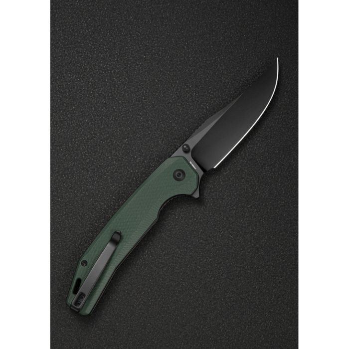 Нож Sencut Vornix, Green G10, Black Stonewash (S25038-1)
