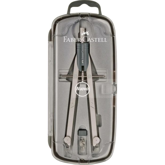 Циркуль Faber-Castell Compass brass "School" діаметр до 300 мм (31685)