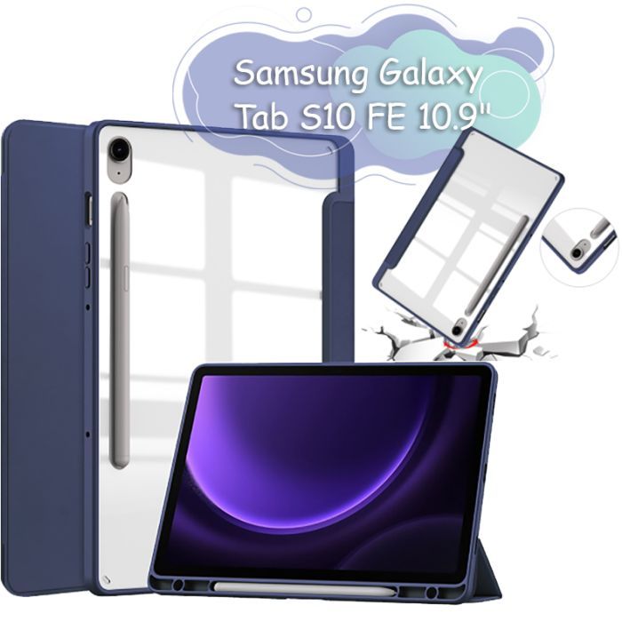 Чохол до планшета BeCover Soft Edge Samsung Galaxy Tab S10 FE (SM-X520/SM-X526) 10.9" Dark Green (713302)