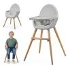 Стілець для годування Kinderkraft 2 в 1 Fini 2 Grey (5902533924509) зображення 3