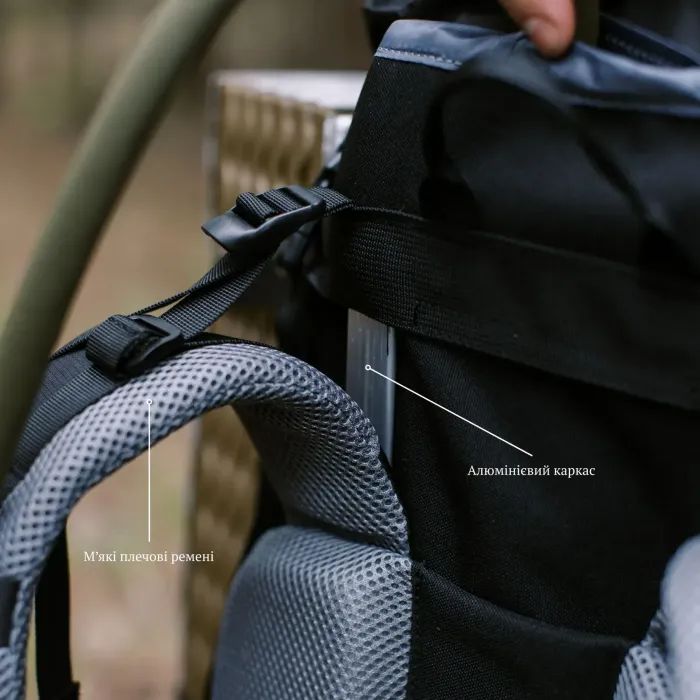 Рюкзак туристический Tramp Expedition 60 л black (UTRP-056-black) изображение 12