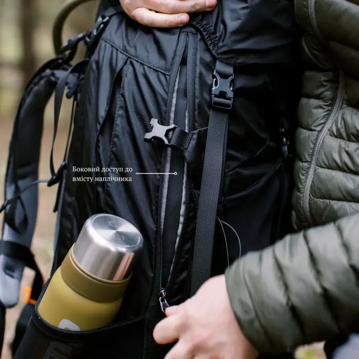Рюкзак туристический Tramp Expedition 60 л black (UTRP-056-black) изображение 7
