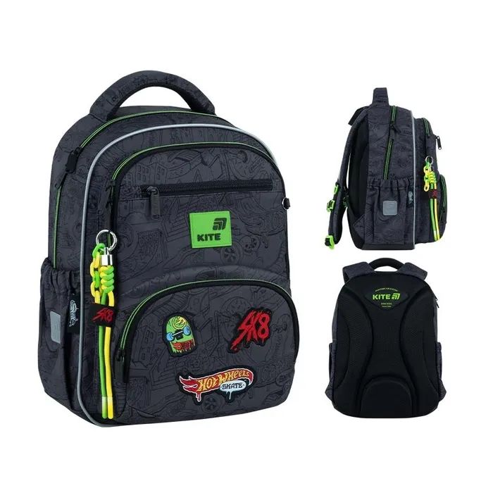 Рюкзак школьный Kite Education 773 Hot Wheels (HW26-773M)