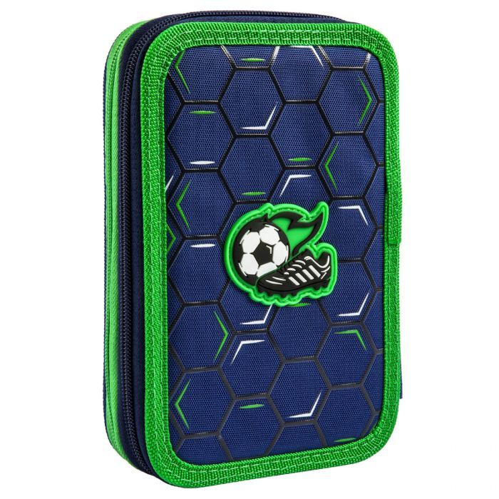 Пенал Yes твердий подвійний Football Fan HP-01 (533714) изображение 3