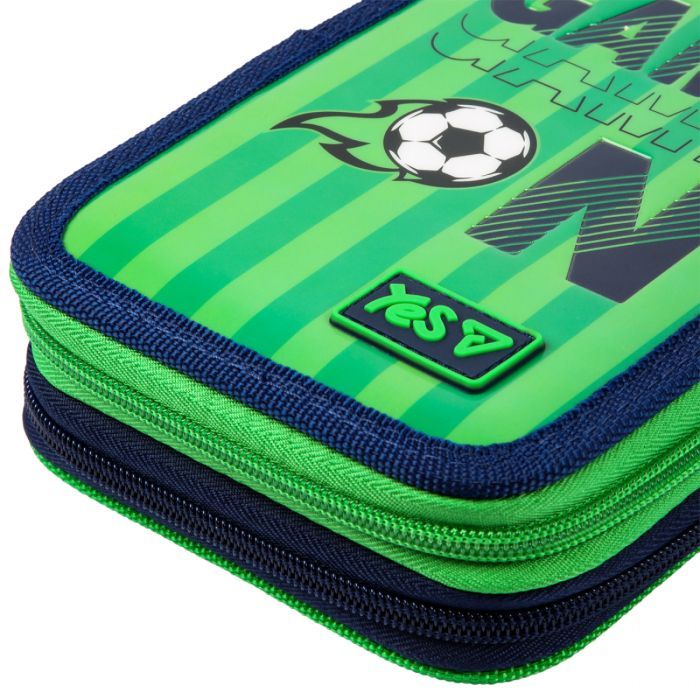 Пенал Yes твердий подвійний Football Fan HP-01 (533714) изображение 7