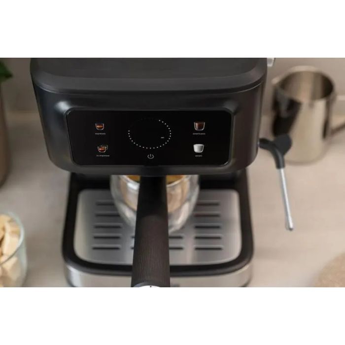 Рожковая кофеварка эспрессо Gorenje ESCM15CDB изображение 11