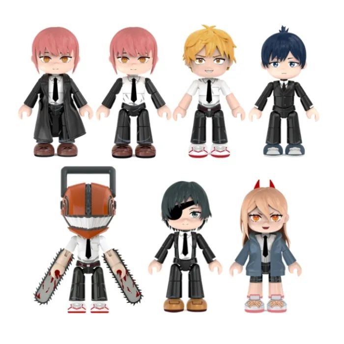 Фигурка Puremind сюрприз Chainsaw Man Flexi Figs Demon Hunter Squad (2812)