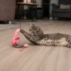 Игрушка для кошек Trixie Удочка из фламинго 42-106 см розовая (4011905532424) изображение 4
