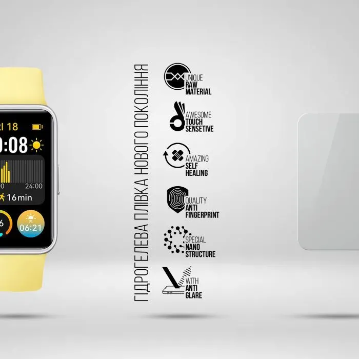 Плівка захисна Armorstandart Matte hydrogel Huawei Band 9 6 pcs (ARM92051) зображення 2