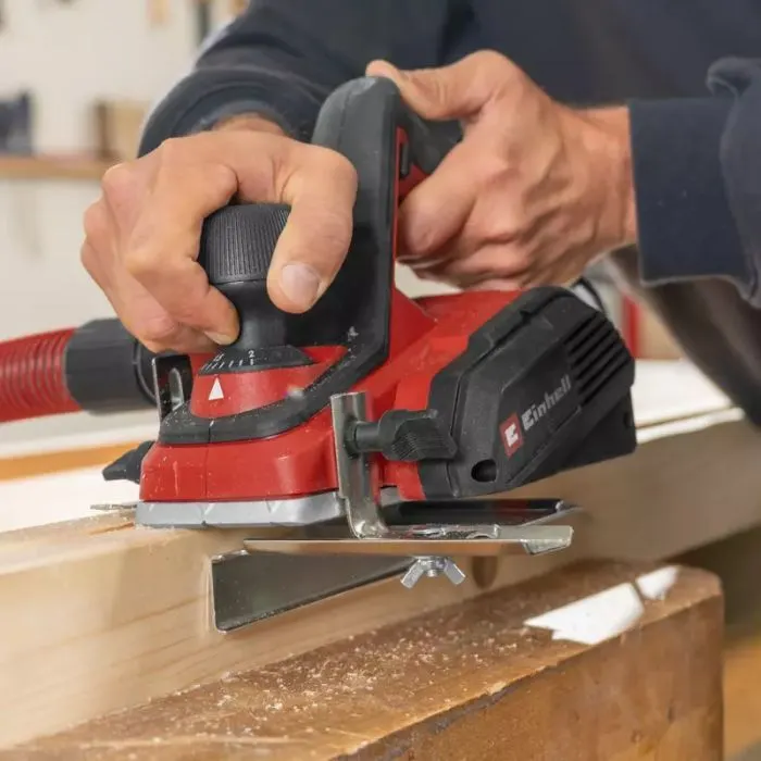 Электрорубанок Einhell TC-PL 800, 800W, 82мм, строгание до 2мм, 17000об/мин, 2.52кг (4345330) изображение 8