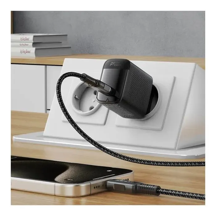 Зарядное устройство Acefast A112 USB-C PD45W GaN black (6974316284055) изображение 6