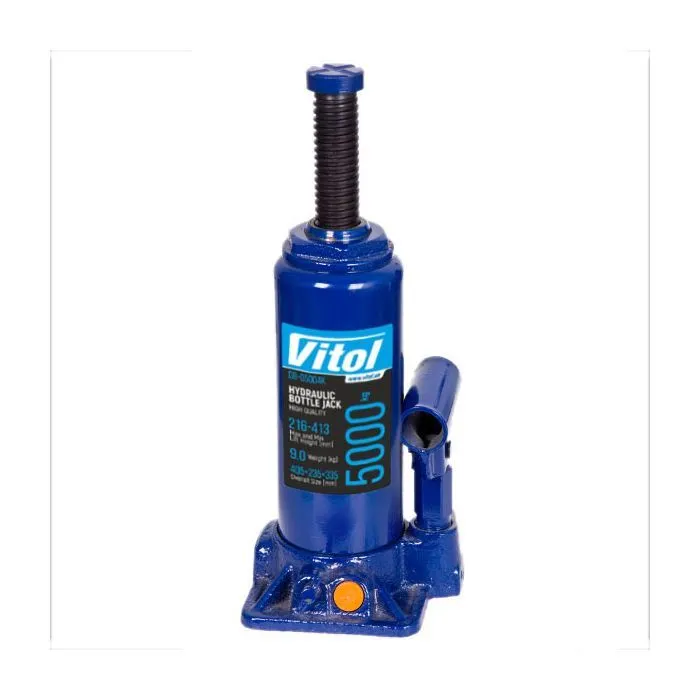 Домкрат Vitol DB-05004/T90504, телескопічний, гідравлічний, 5т, min 216мм, max 413мм (DB-05004) зображення 2