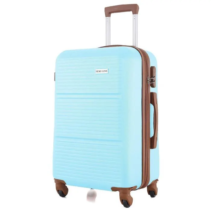 Чемодан Semi Line 20" (S) Bright Blue (T5640-2) (DAS303813)