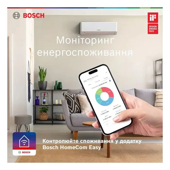 Кондиционер Bosch CL7000i RAC 2,6 кВт SILVER (7733703124) изображение 12