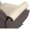 Офисное кресло Аклас Драгобрат, AL MB, Кожа LC-F Beige/PU Dark Brown (00179841) изображение 10