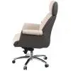 Офисное кресло Аклас Драгобрат, AL MB, Кожа LC-F Beige/PU Dark Brown (00179841) изображение 3