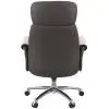 Офисное кресло Аклас Драгобрат, AL MB, Кожа LC-F Beige/PU Dark Brown (00179841) изображение 4