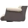 Офисное кресло Аклас Драгобрат, AL MB, Кожа LC-F Beige/PU Dark Brown (00179841) изображение 9