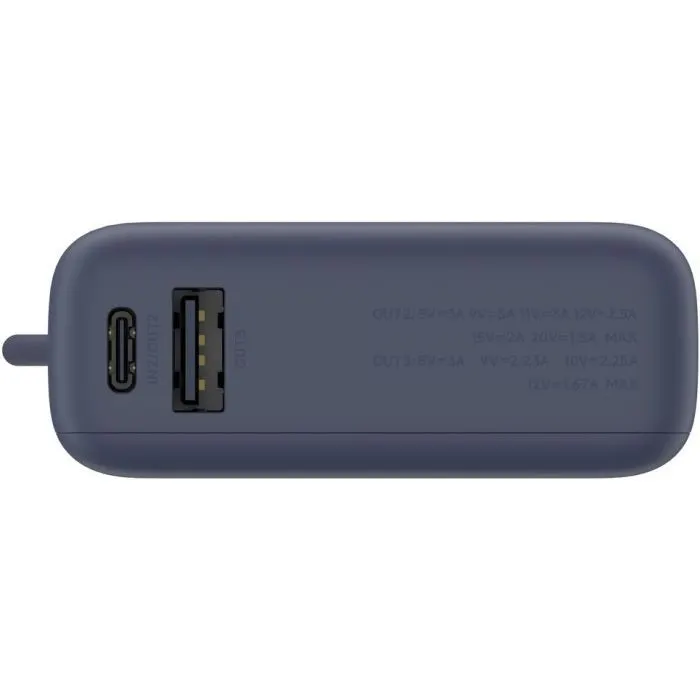 Батарея универсальная Xiaomi 10000mAh 33W Integrated Cable Blue (BHR9341GL) изображение 5
