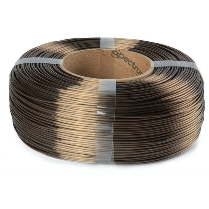 Пластик для 3D-принтера Spectrum PLA Silk 1.75mm 1kg ReFill, Bronze, Cinnamon (81312) изображение 2