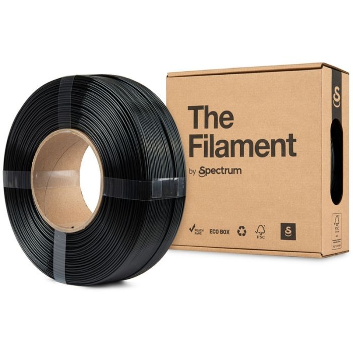 Пластик для 3D-принтера The Filament PETG Lite 1.75mm 1kg ReFill Grey (TF-24252) зображення 3