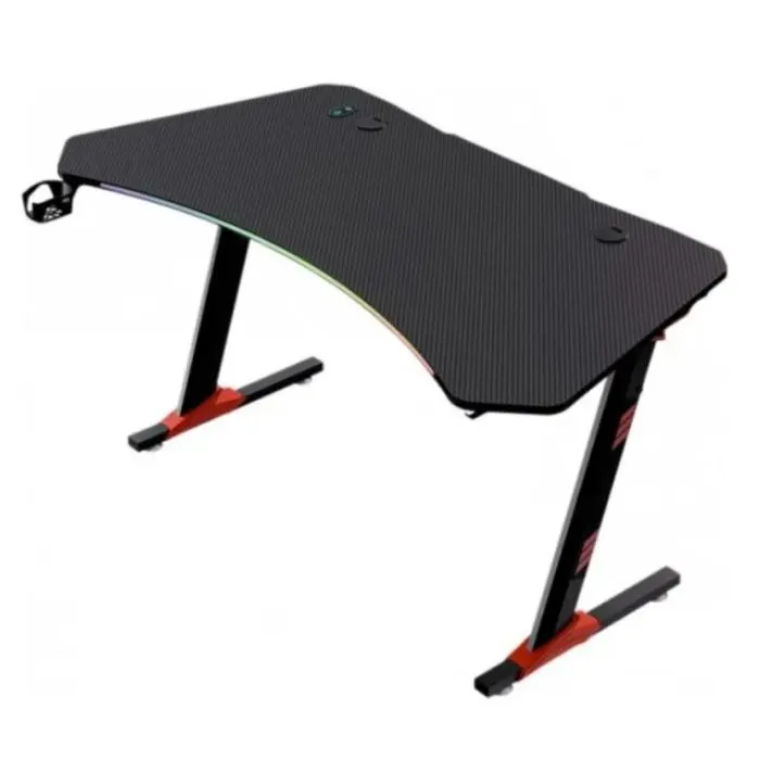 Комп'ютерний стіл GT Racer T-1443 Black (T-1443 (140x70x73) Black)