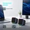 Акустическая система ColorWay Cubix 2.0 RGB USB Black (CW-SPU05BK) изображение 7