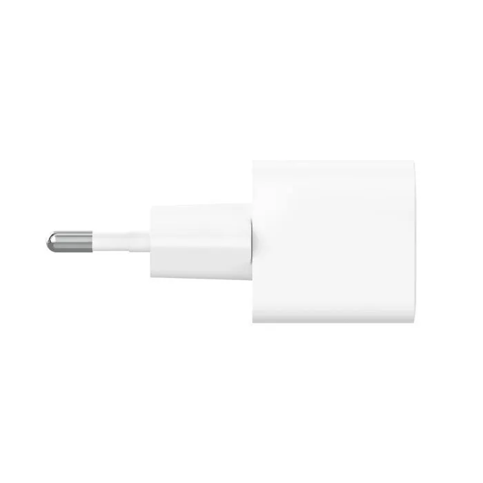 Зарядное устройство Belkin USB-C PD25W PD3.1 + cable USB-C to USB-C 1.0m white (WCA012KQ1MWH-B6) изображение 4