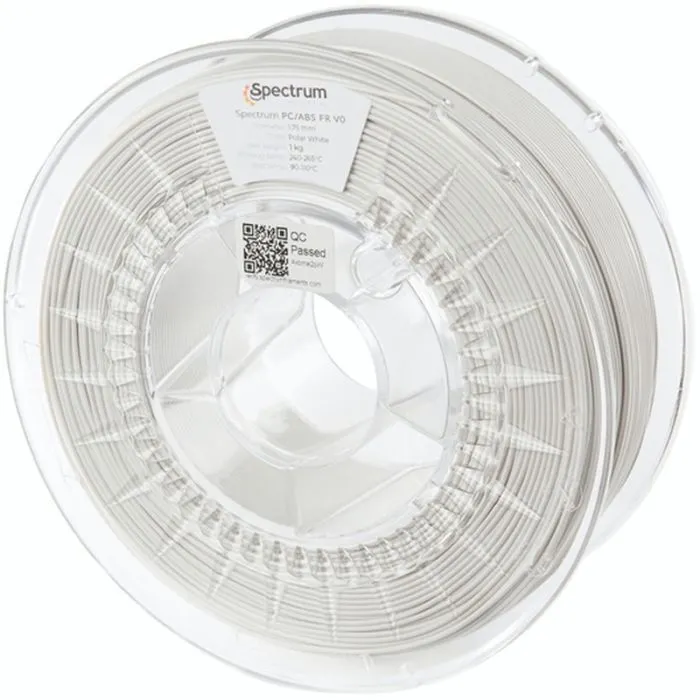 Пластик для 3D-принтера Spectrum PC/ABS FR V0 1.75mm 1kg White (81012)