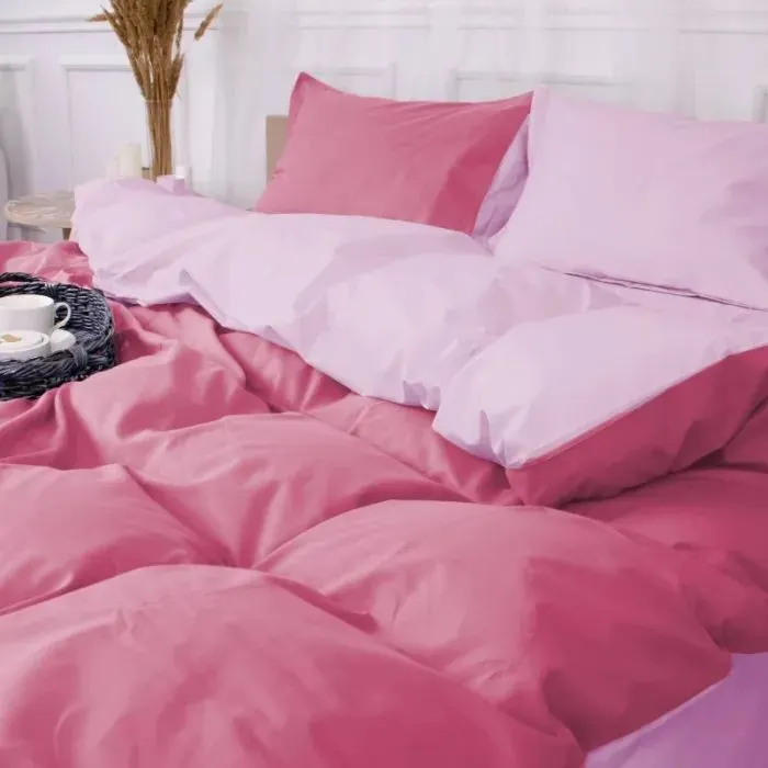 Постільна білизна MirSon Poplin Line 018 + 041 Dahlia 220 x 240 (2200006288824) зображення 3