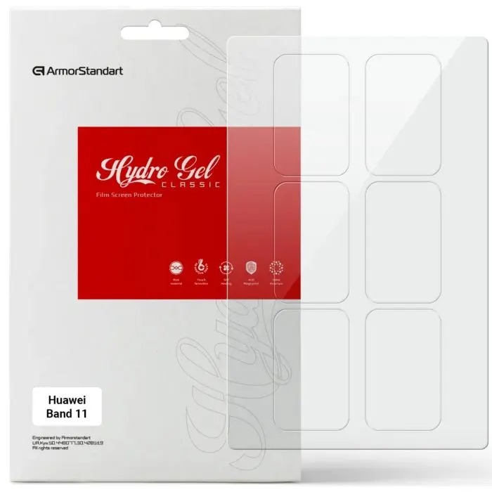 Пленка защитная Armorstandart hydrogel Huawei Band 11 6 pcs (ARM93574)