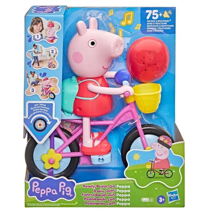 Интерактивная игрушка Peppa Pig Пеппа на велосипеде (G2177)