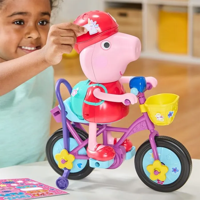 Интерактивная игрушка Peppa Pig Пеппа на велосипеде (G2177) изображение 2