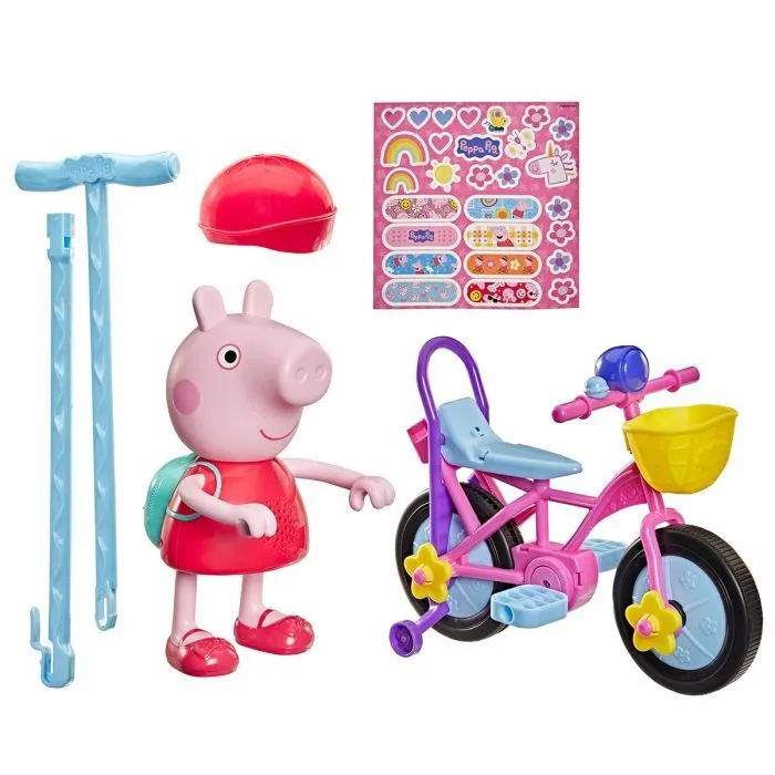 Интерактивная игрушка Peppa Pig Пеппа на велосипеде (G2177) изображение 3