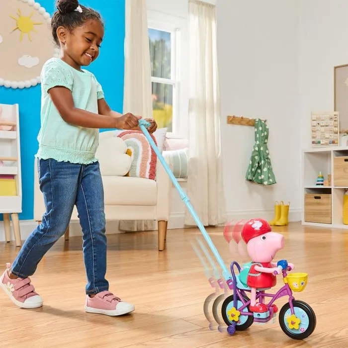 Интерактивная игрушка Peppa Pig Пеппа на велосипеде (G2177) изображение 9