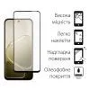 Стекло защитное Dengos Full Glue OPPO A6 4G/5G Black (TGFG-450) изображение 2