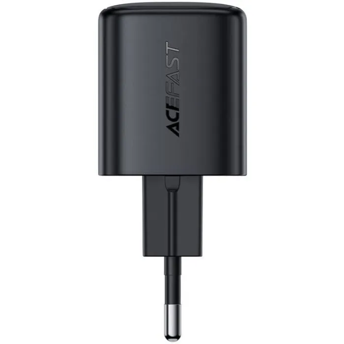 Зарядное устройство Acefast USB-C 45W GaN black (6974316285007) изображение 2