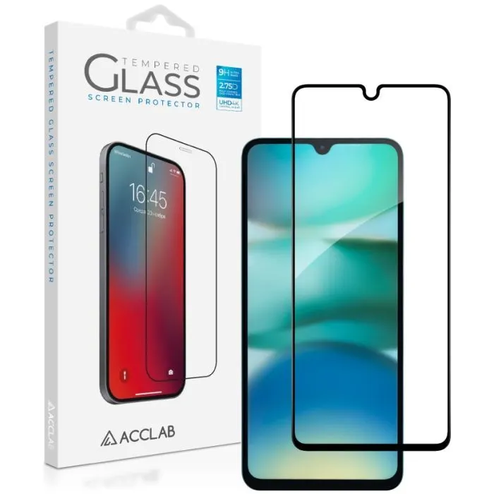 Стекло защитное ACCLAB Full Glue Xiaomi Redmi A5 4G Black (1283126620416)