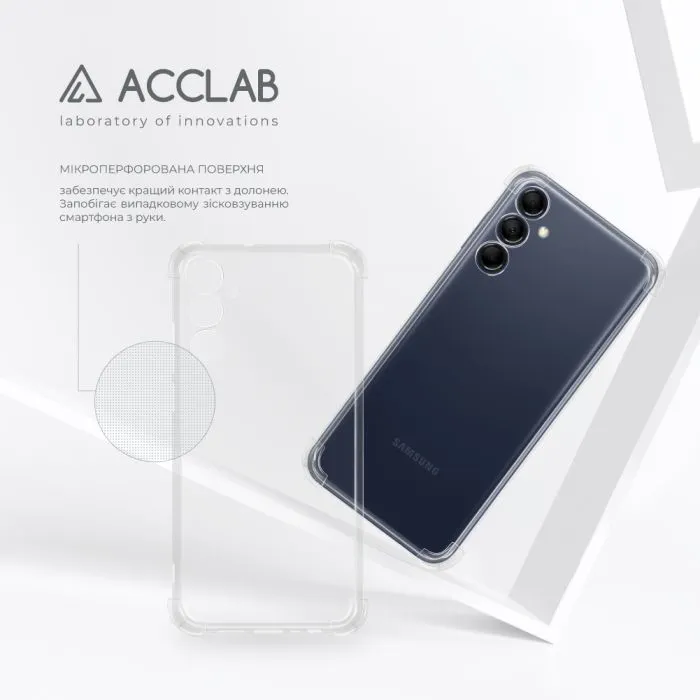 Чохол до мобільного телефона ACCLAB ShockProof Samsung Galaxy M14 Transparent (1283126588075) зображення 5