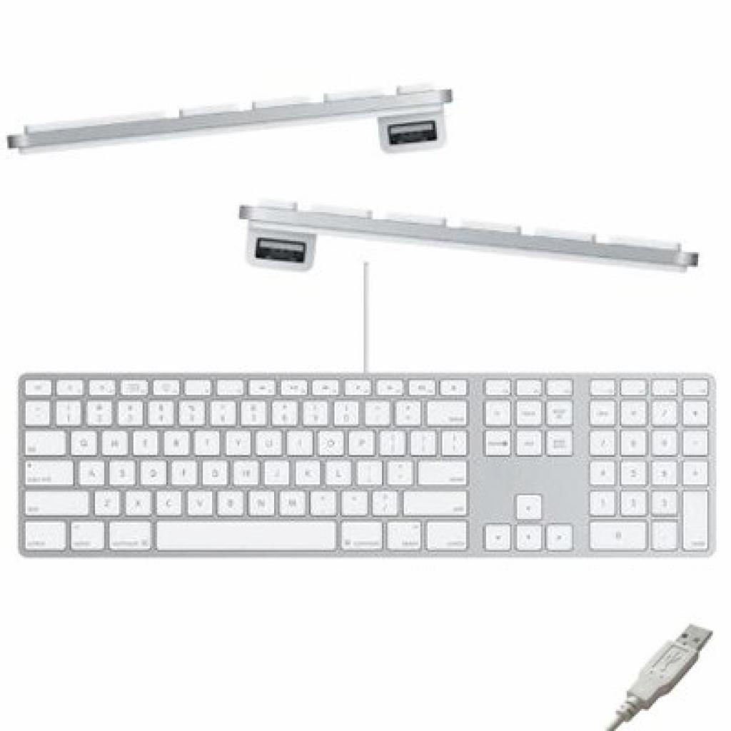 Клавіатура Keyboard (aluminium) Apple (MB110RS/B)