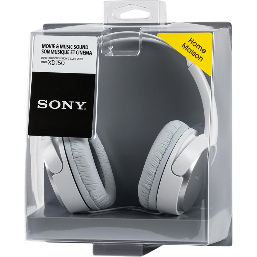 Наушники Sony MDR-XD150 White (MDRXD150W.AE) изображение 7