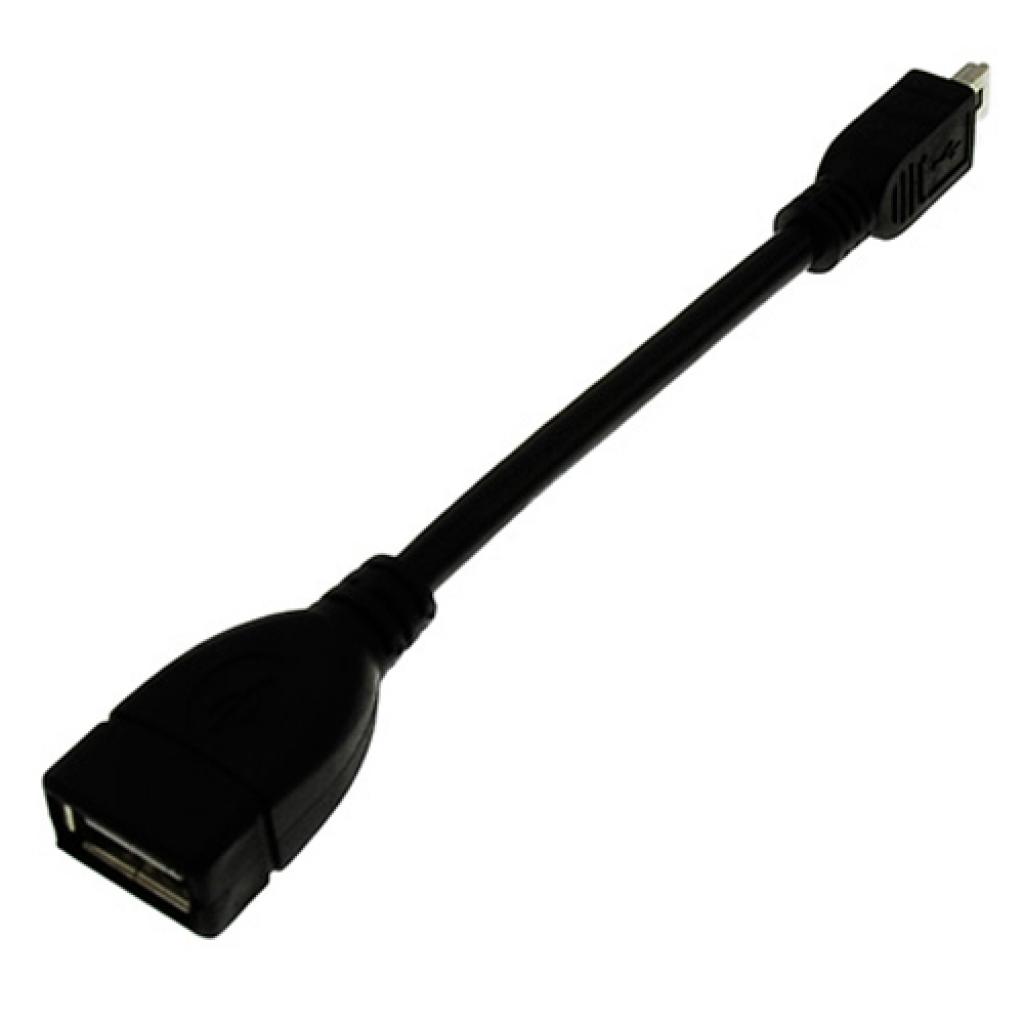 Переходник OTG USB 2.0 AF to Mini 5P 0.1m Drobak (212668) изображение 2
