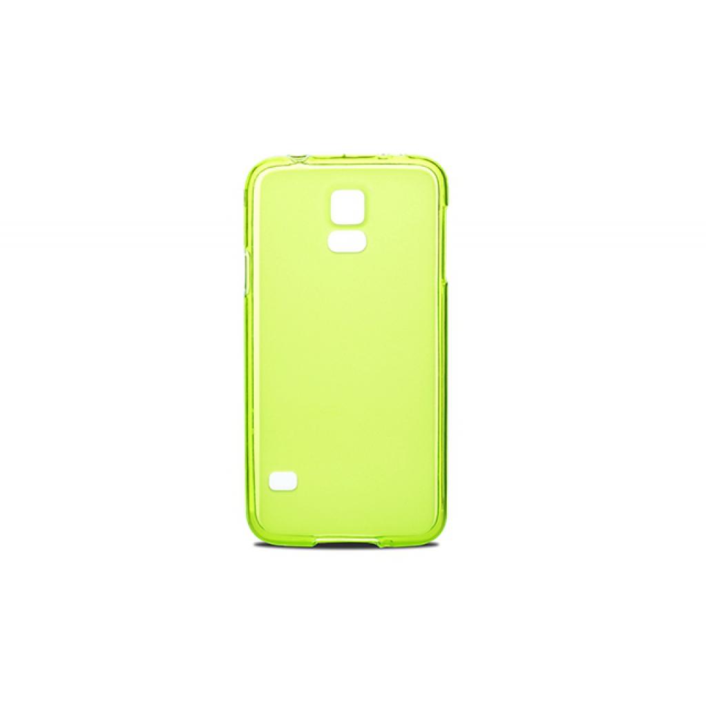 Чохол до мобільного телефона для Samsung Galaxy S5 G900 (Green Clear) Elastic PU Drobak (216084)